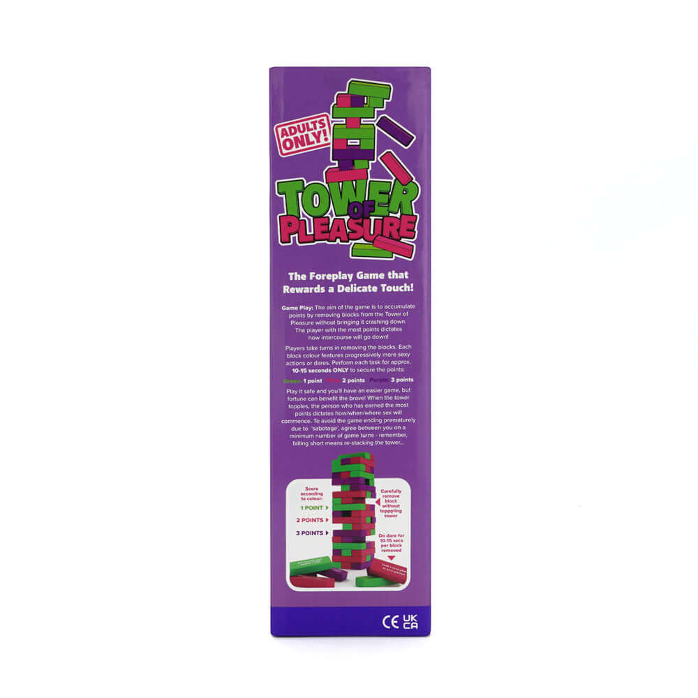 Tower of Pleasure - Couples Tumbling Tower Game